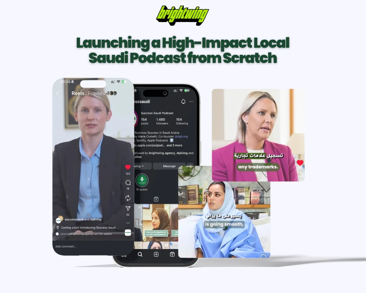 Success Saudi podcast launch case-study cover