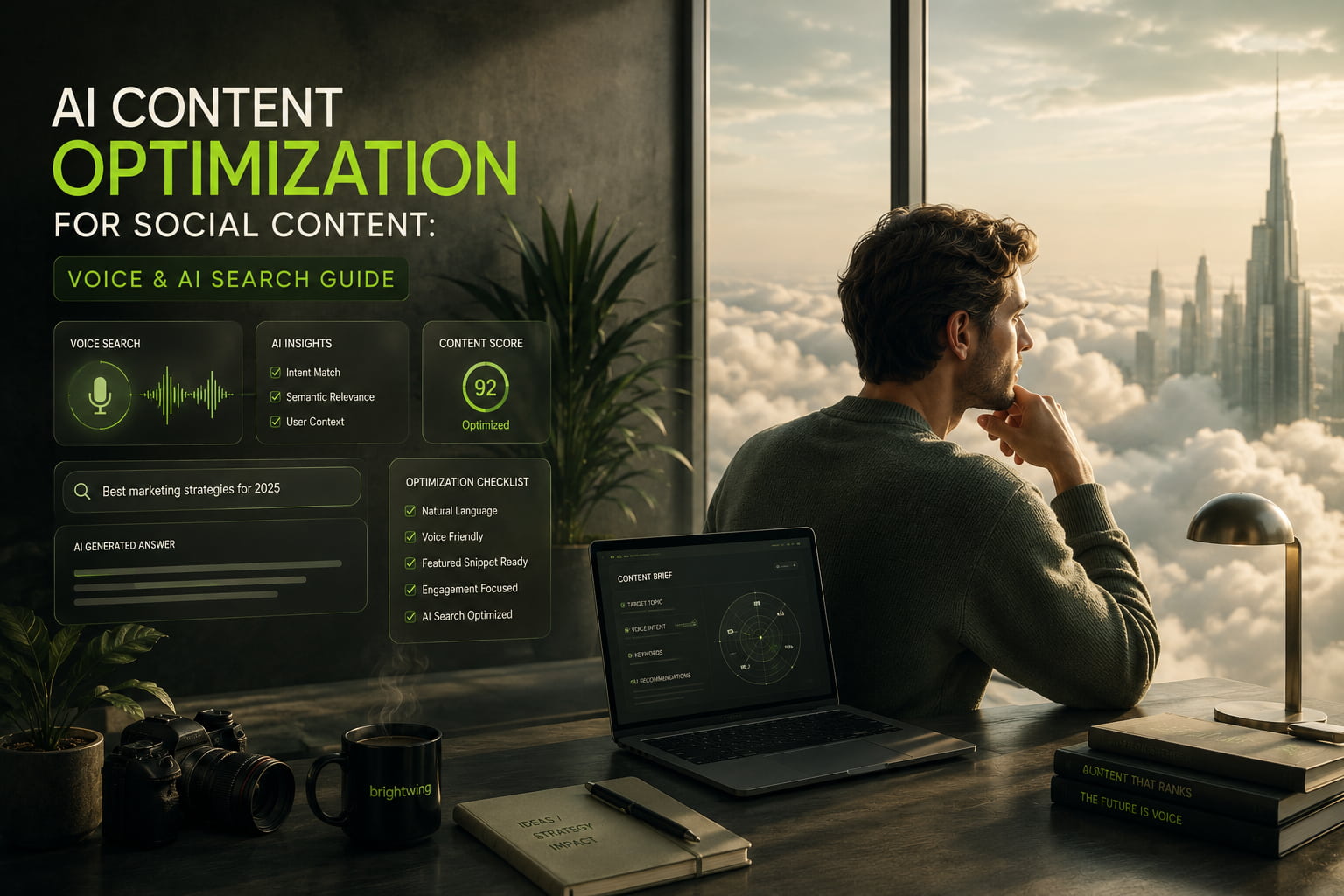 AI Content Optimization for Voice Search & Social Media